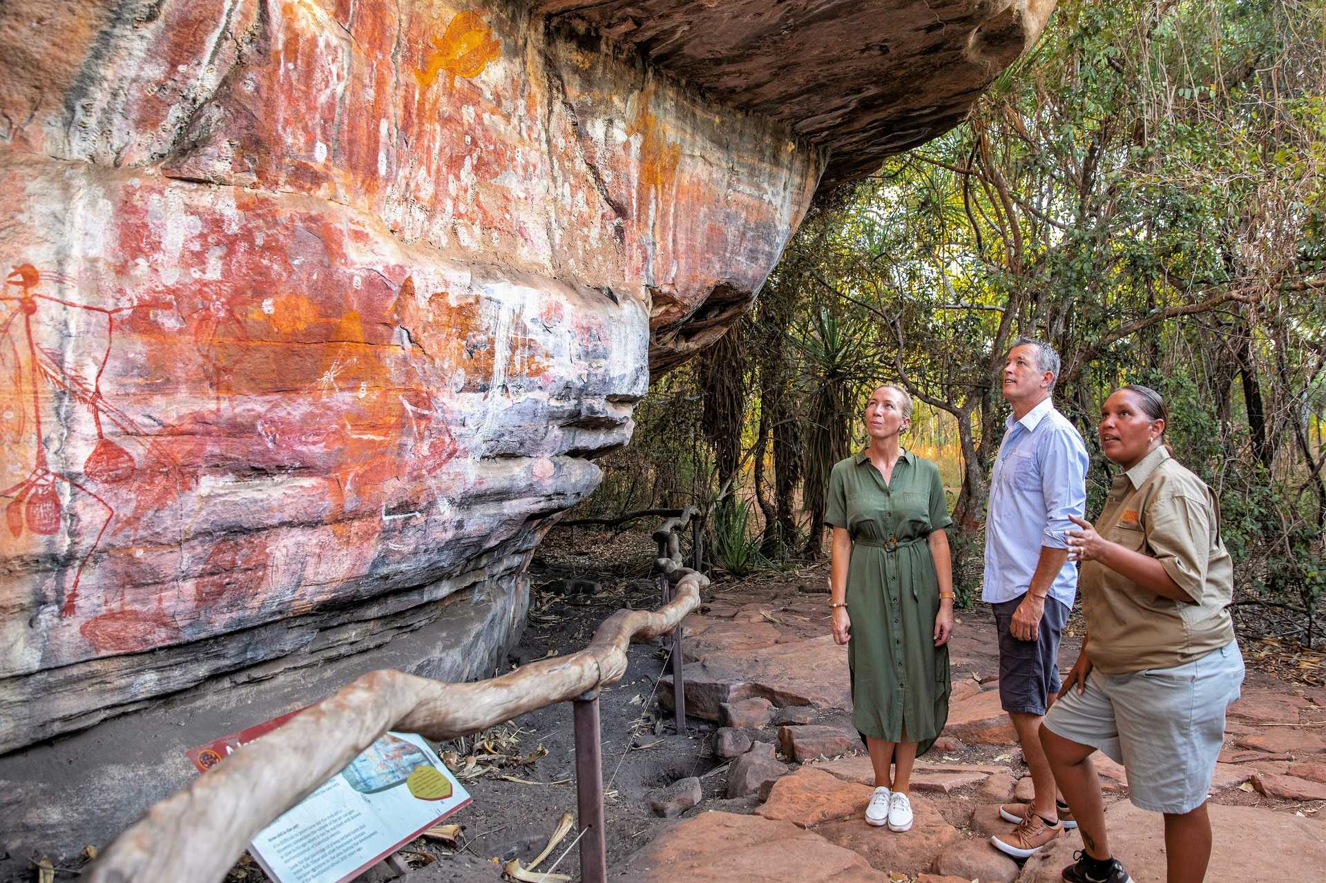 Kakadu Wildlife Rock Art Tour + Croc Cruise