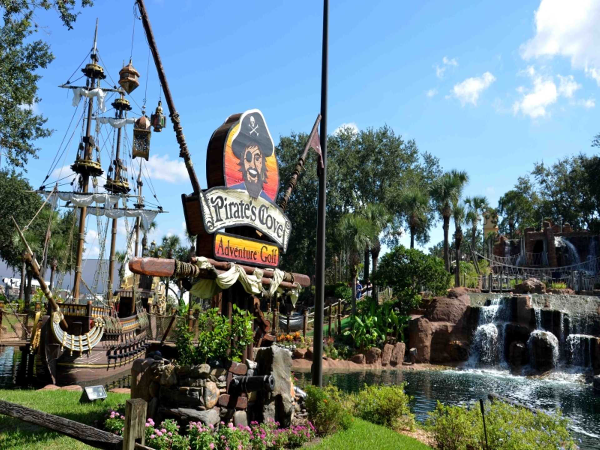Pirate's Cove Adventure Golf Tickets Only