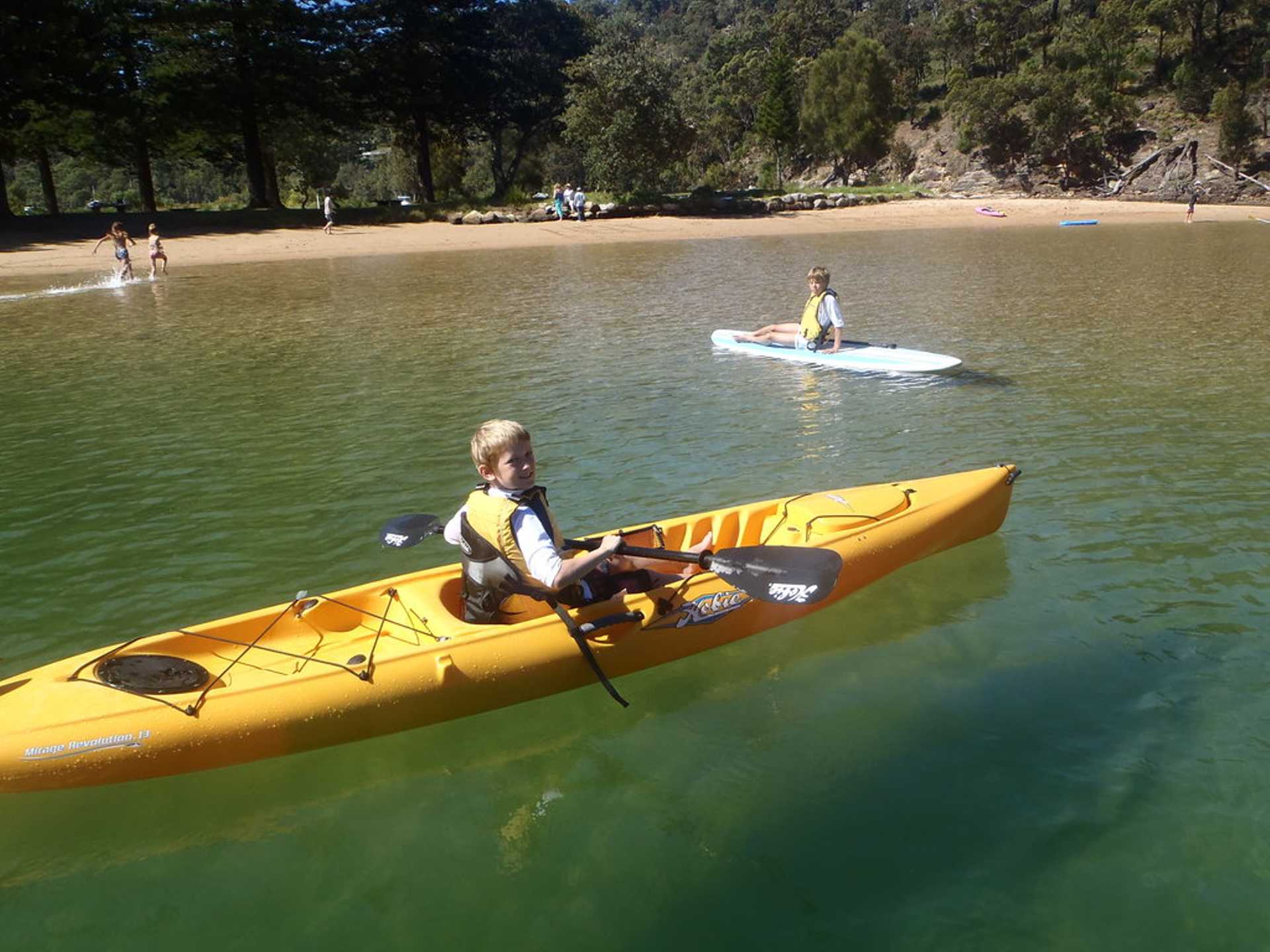 Single Kayak Rentals - Basin Campground