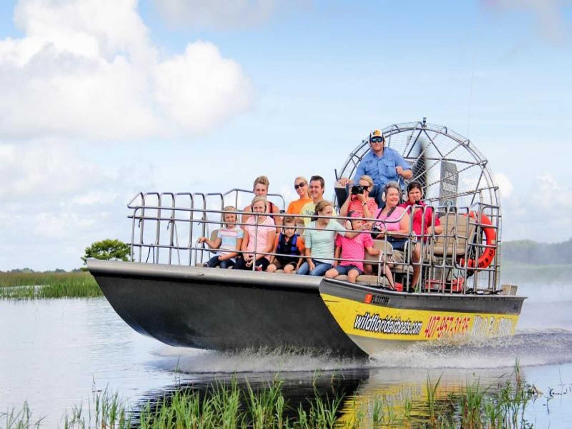 Ultimate Airboat Ride with Transportation