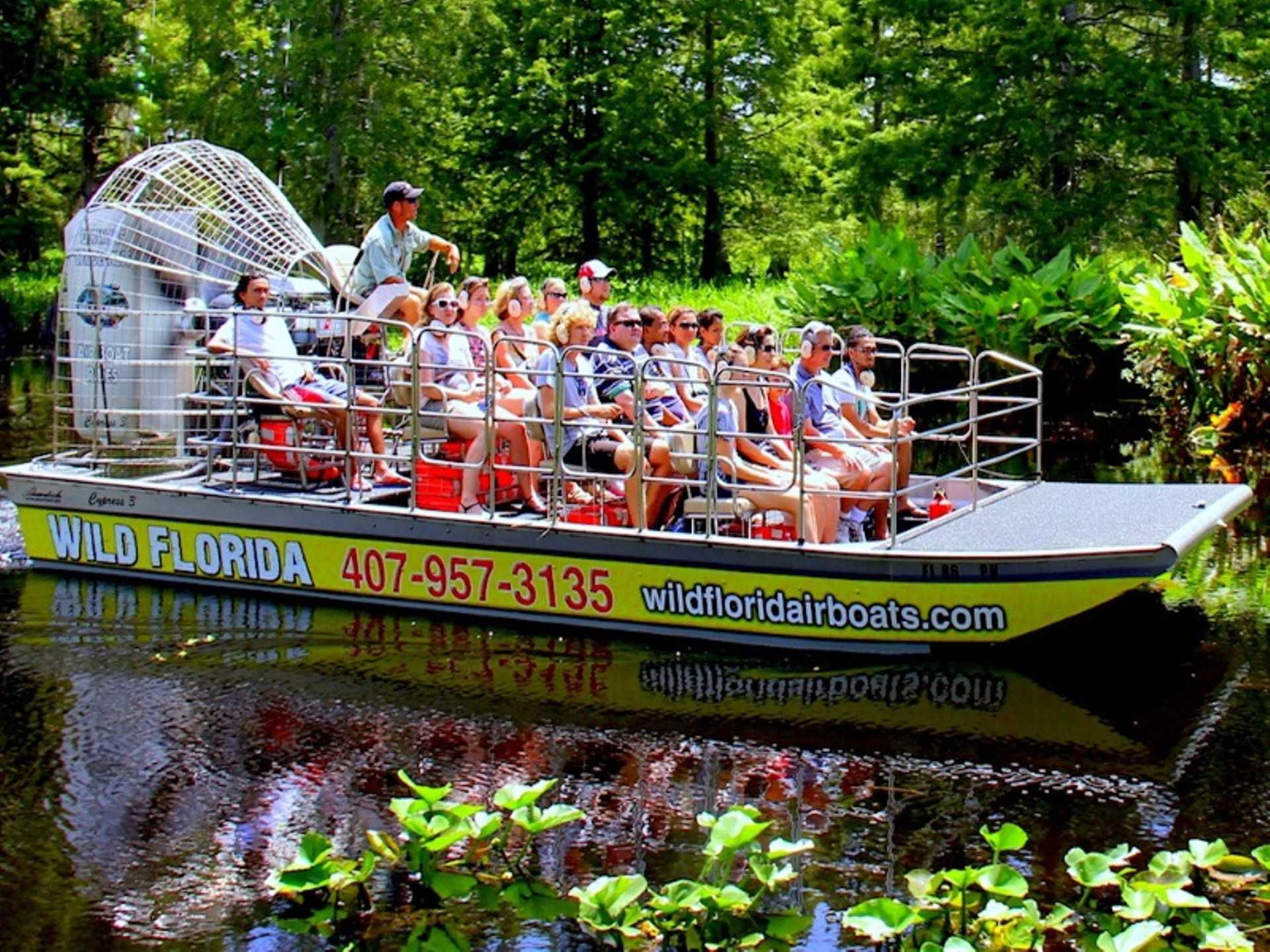 Wild Florida Airboat Park Transportation Only