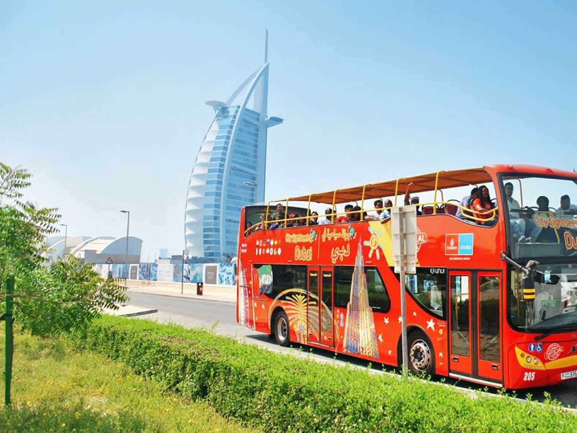 Hop On Hop Off Dubai 24 hours Bus