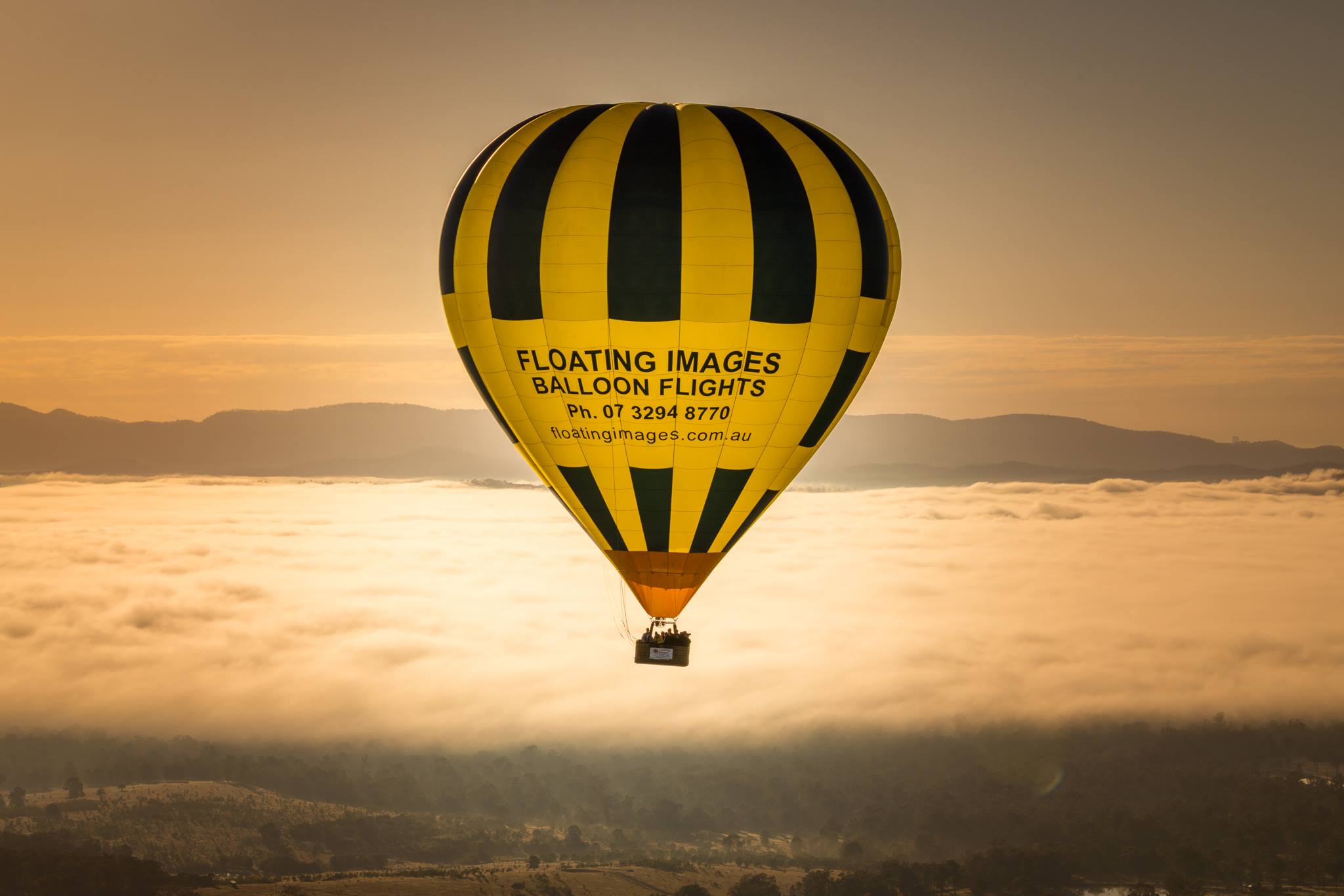Greater Brisbane Scenic Hot Air Balloon Flight Package