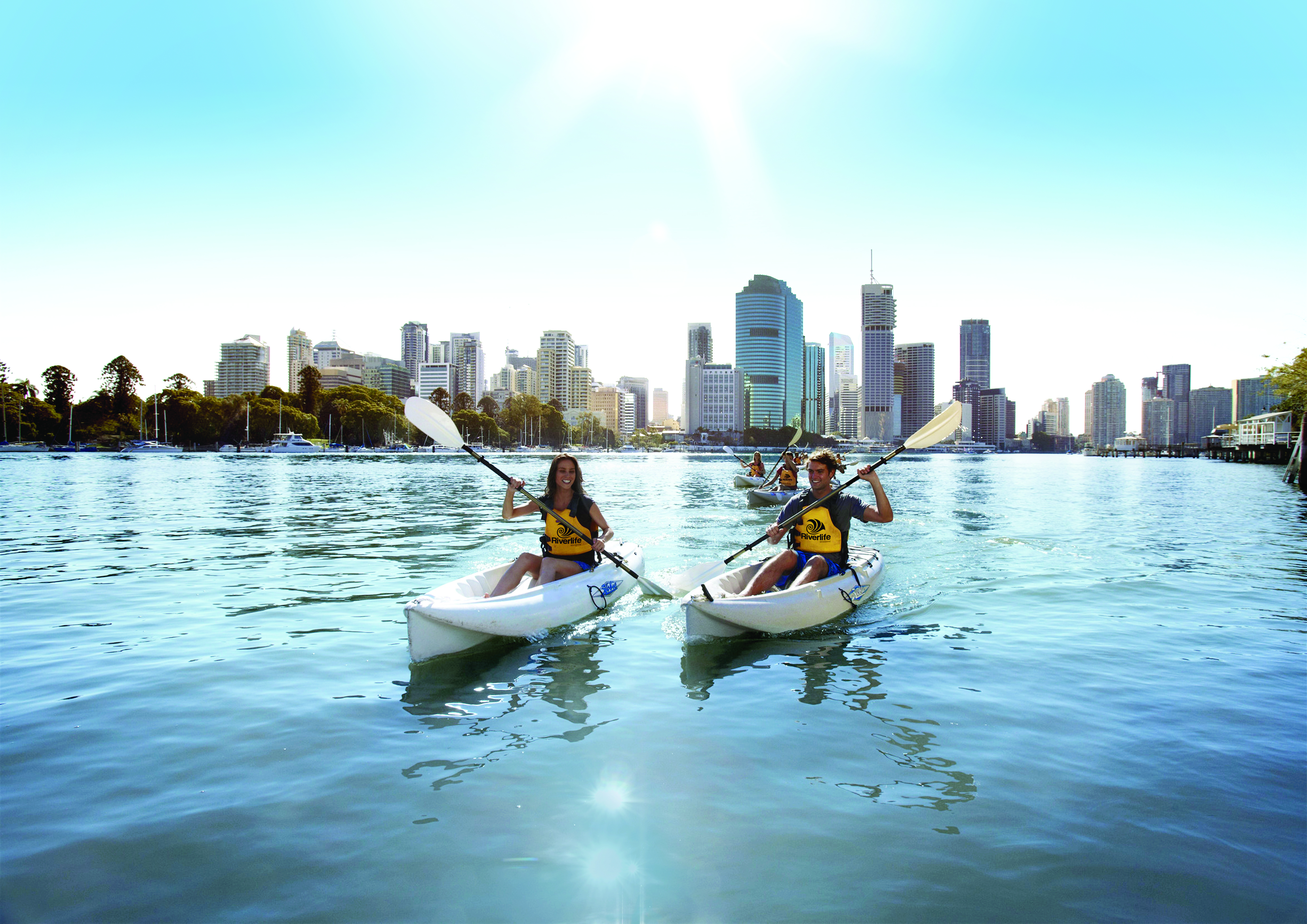 Brisbane River Day Kayak Tour