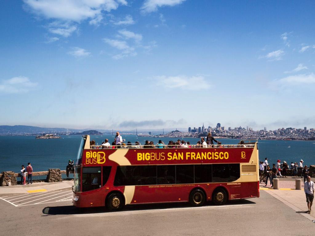 Hop On Hop Off San Francisco Premium Ticket & Alcatraz Tour