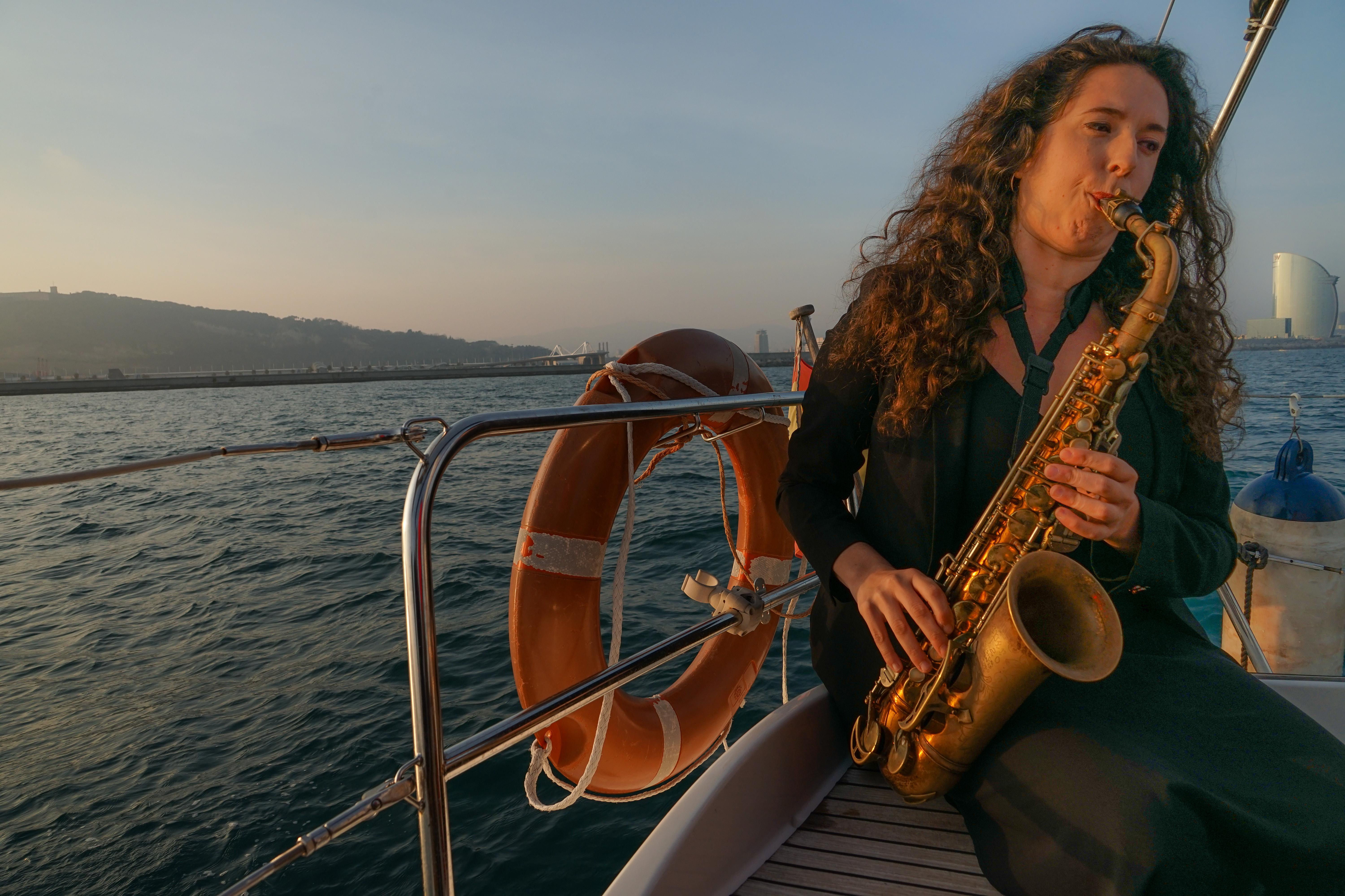 Sunset Live Sax & Sailing Experience BCN From ·πîort Vell - 2h -