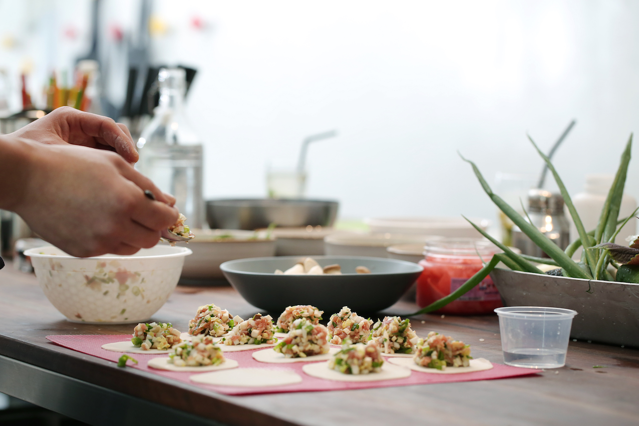 Cooking Party with Asian Canapes Masterclass
