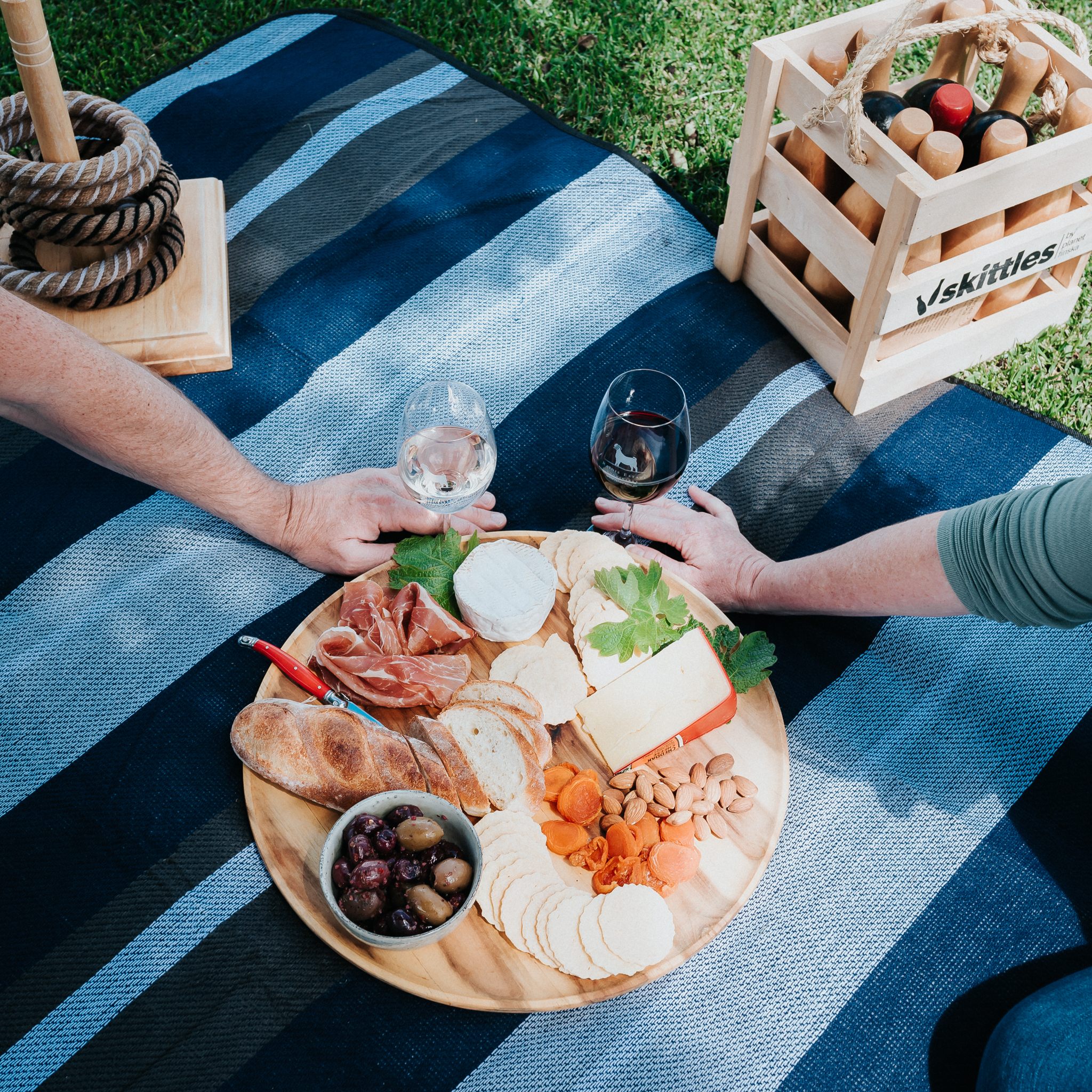 LOCAL TASTING PLATTER FOR 2 PAIRED WITH A GLASS OF RAIDIS ESTATES FINEST